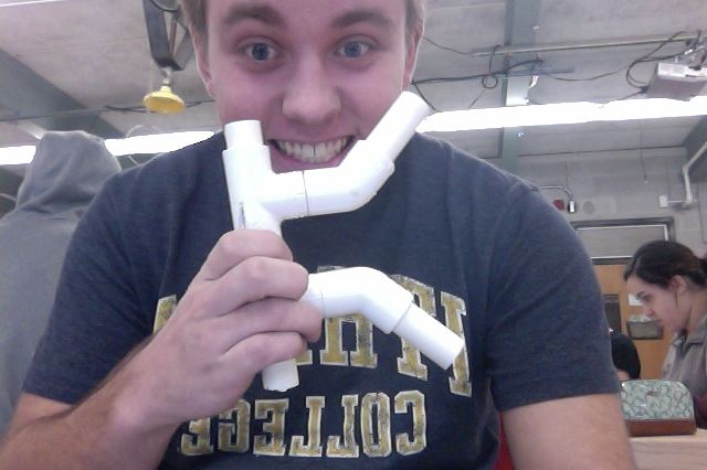 How to make a K out of PVC