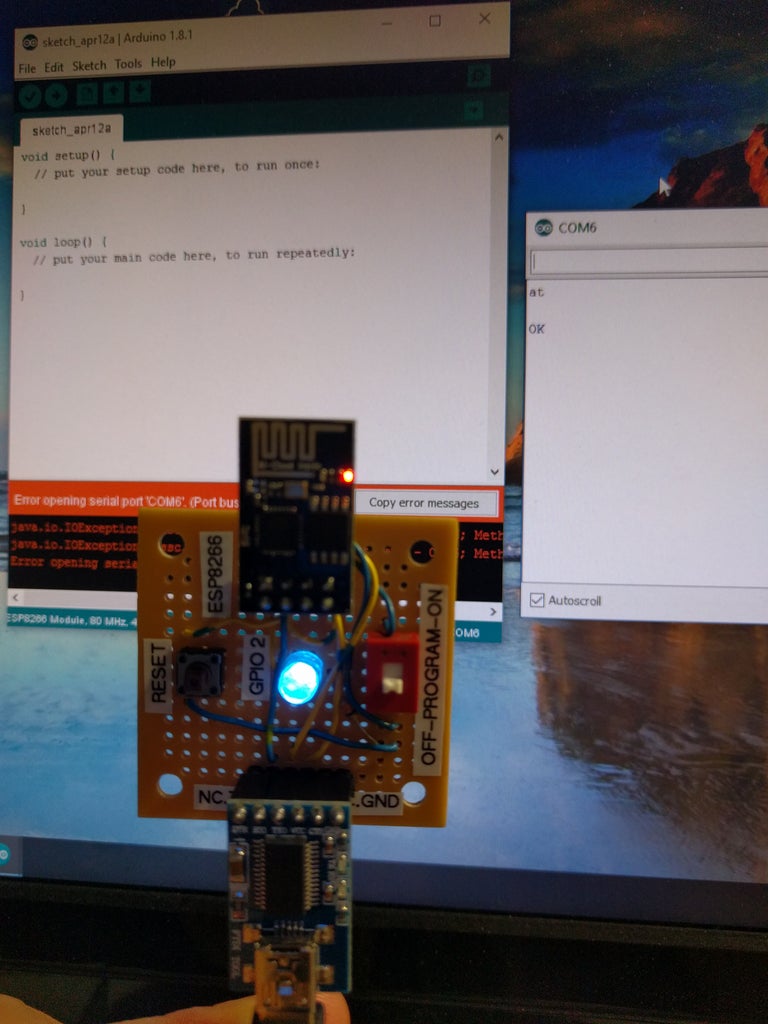 ESP8266 ESP-01 Programming Jig : 4 Steps - Instructables