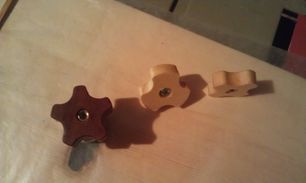 Making Wooden Knobs on a Drill Press