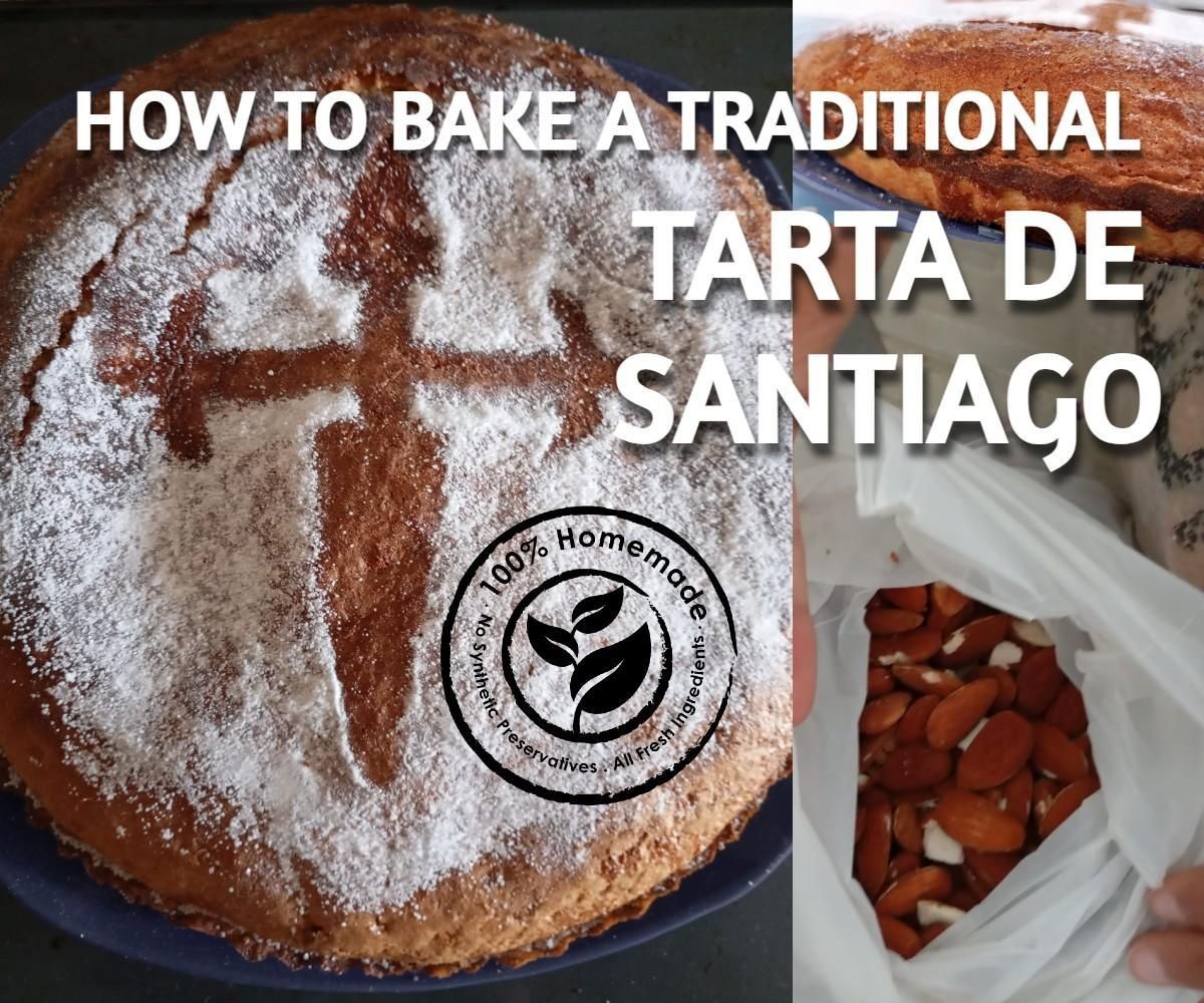 How to Make an Authentic Tarta De Santiago From Scratch With Fresh, Home-Grown Ingredients
