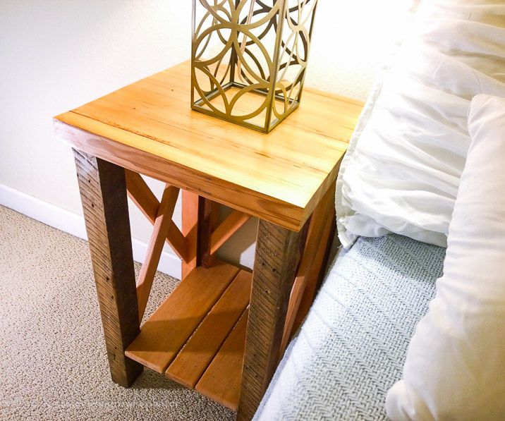Reclaimed Lumber Nightstands 