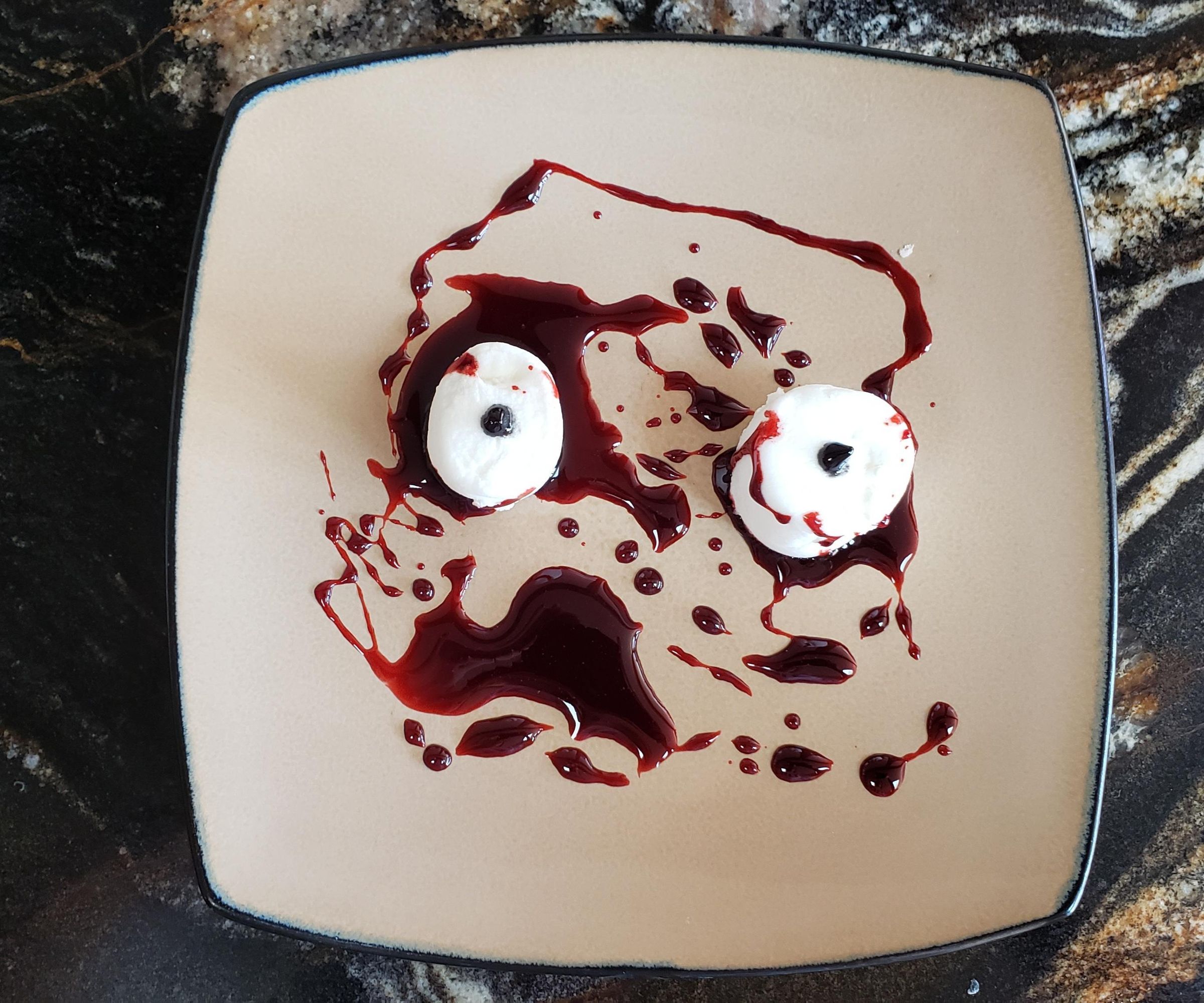 How to Make Edible Bloody Eyeballs in 3 Easy Steps