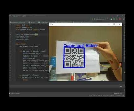 QR Code Scanner Using OpenCV in Python