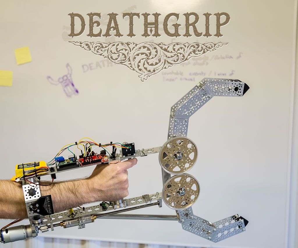 DeathGrip: Robot Claw Gauntlet