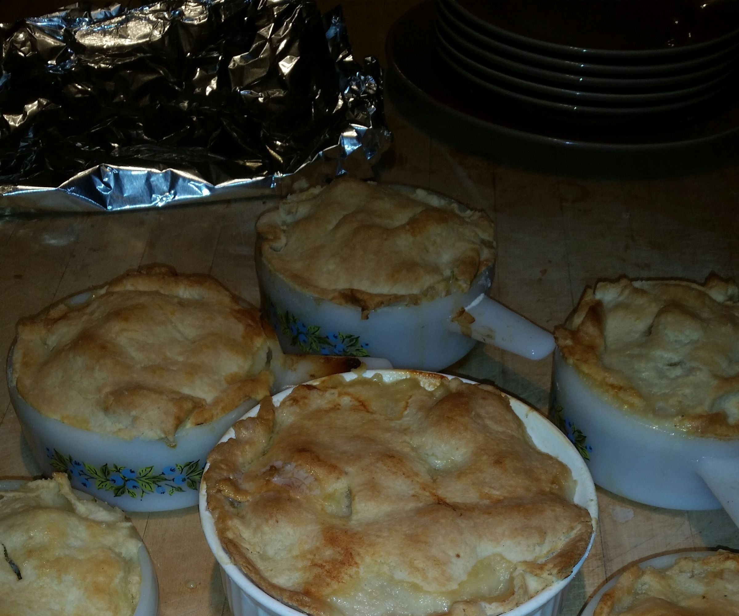 Cheddar Chicken Pot Pie