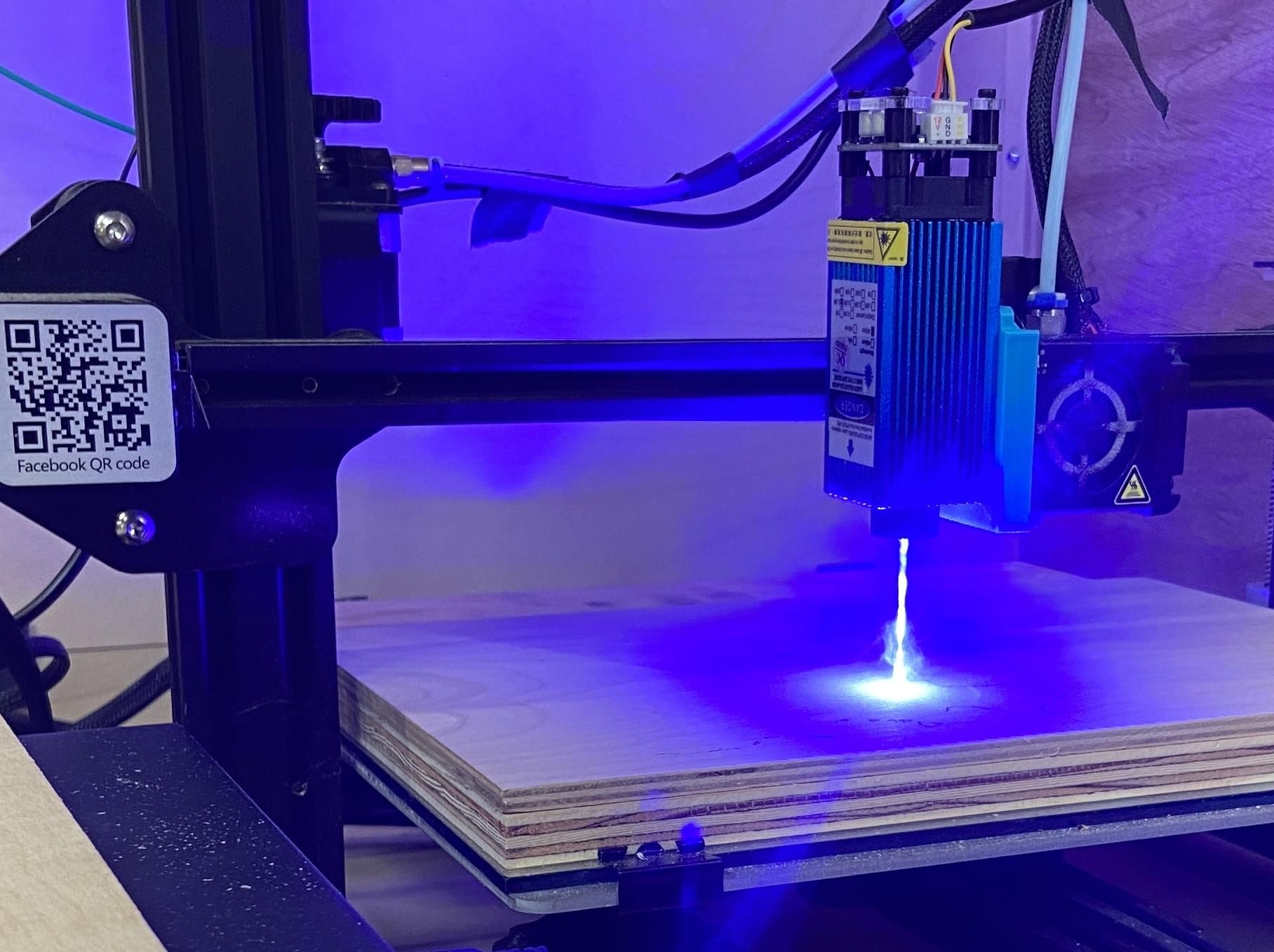 ADDING a 3-Wire Laser to a CR-10S 3D Printer : 18 Steps (with