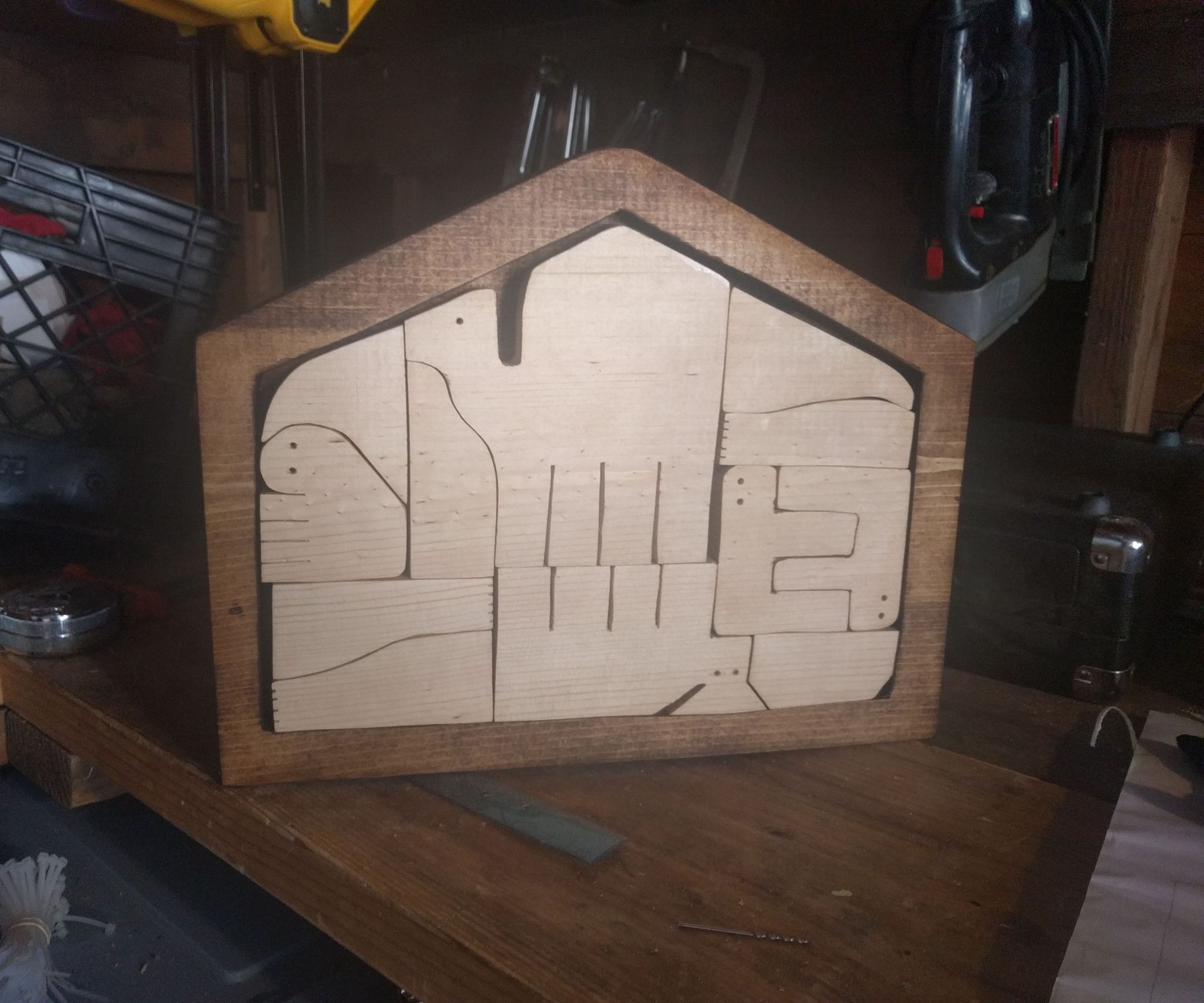 Wooden Nativity Puzzle