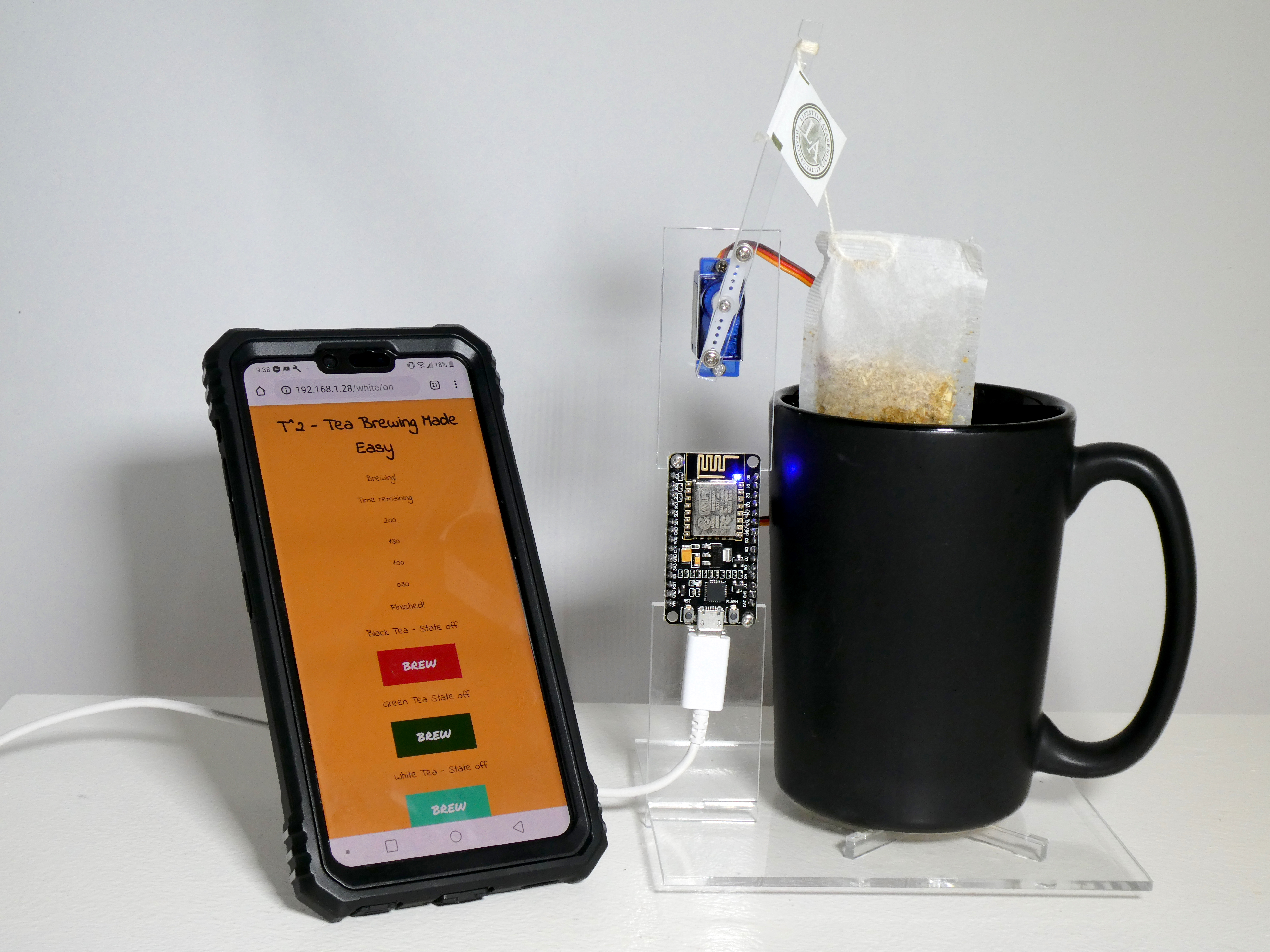 T2 the Tea Bot Tea Brewing Made Easy 4 Steps Instructables