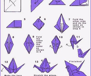 How to Make a Paper Crane!!!