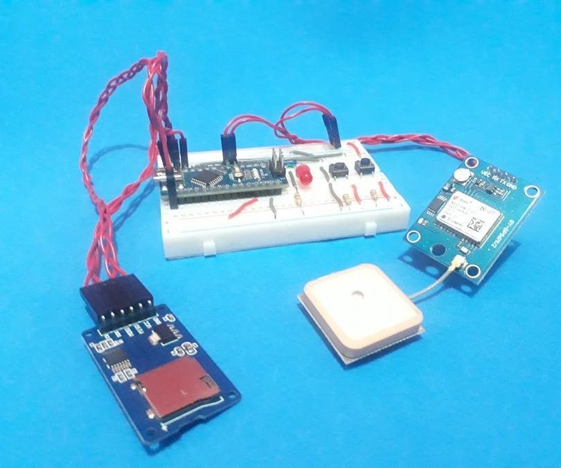 Arduino GPS Register With Arduino