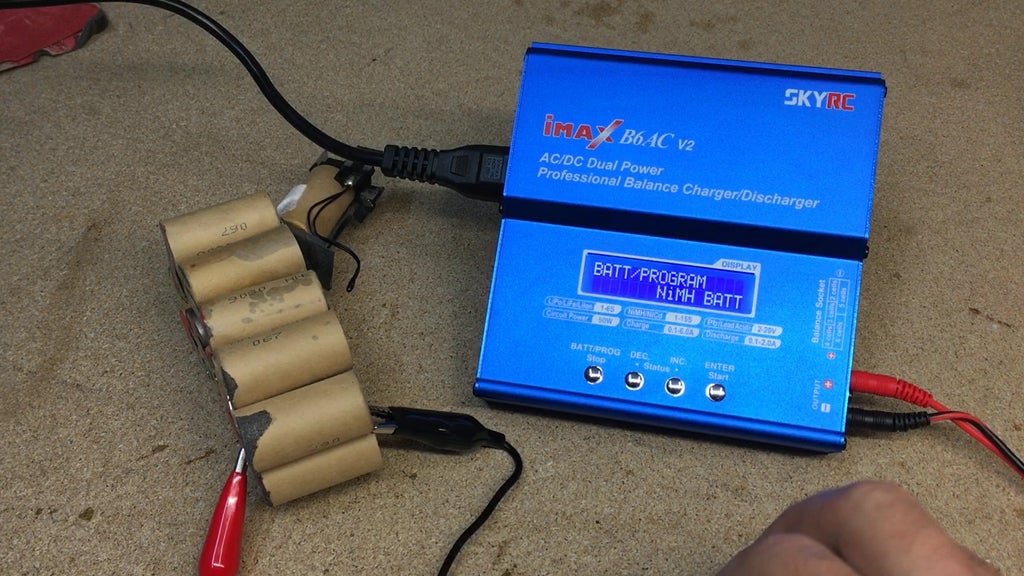 How To Charge Series Charging NiMH Battery Packs On The