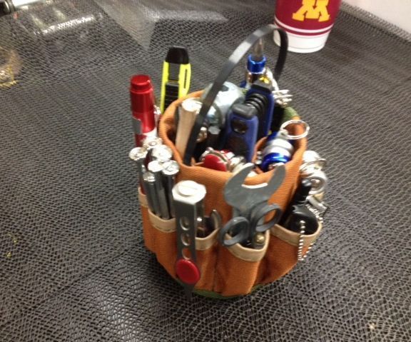 Coffee Break Tool Kit  and perfect for your car cup holder