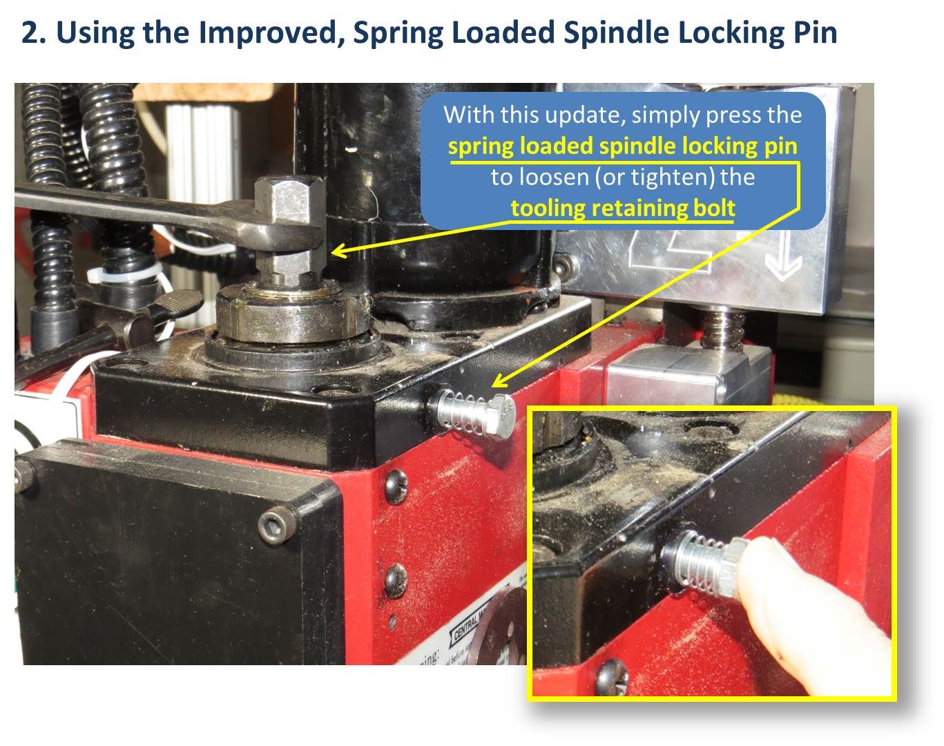 15 Minute Spindle Lock Upgrade for Your X2 MiniMill 8 Steps
