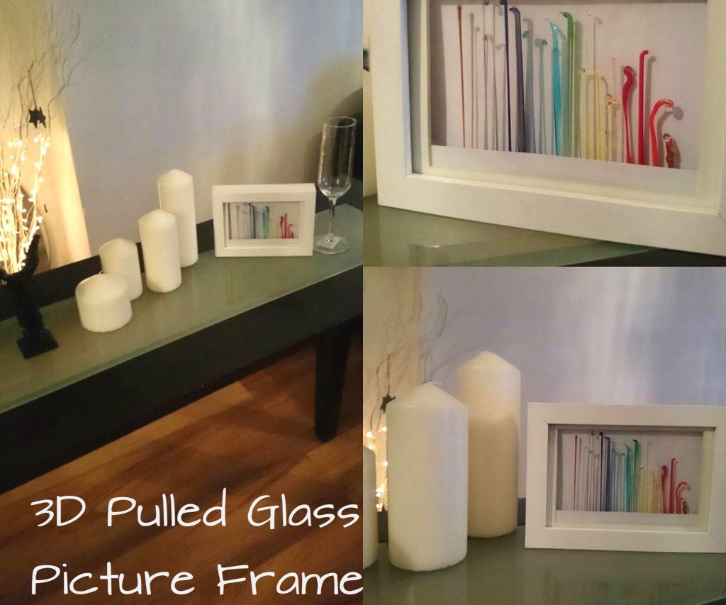 3D Pulled Glass Picture Frame