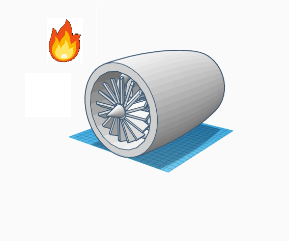 Using TinkerCAD to a Make a Jet Engine ! (make It Move)