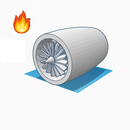 Using TinkerCAD to a Make a Jet Engine ! (make It Move)