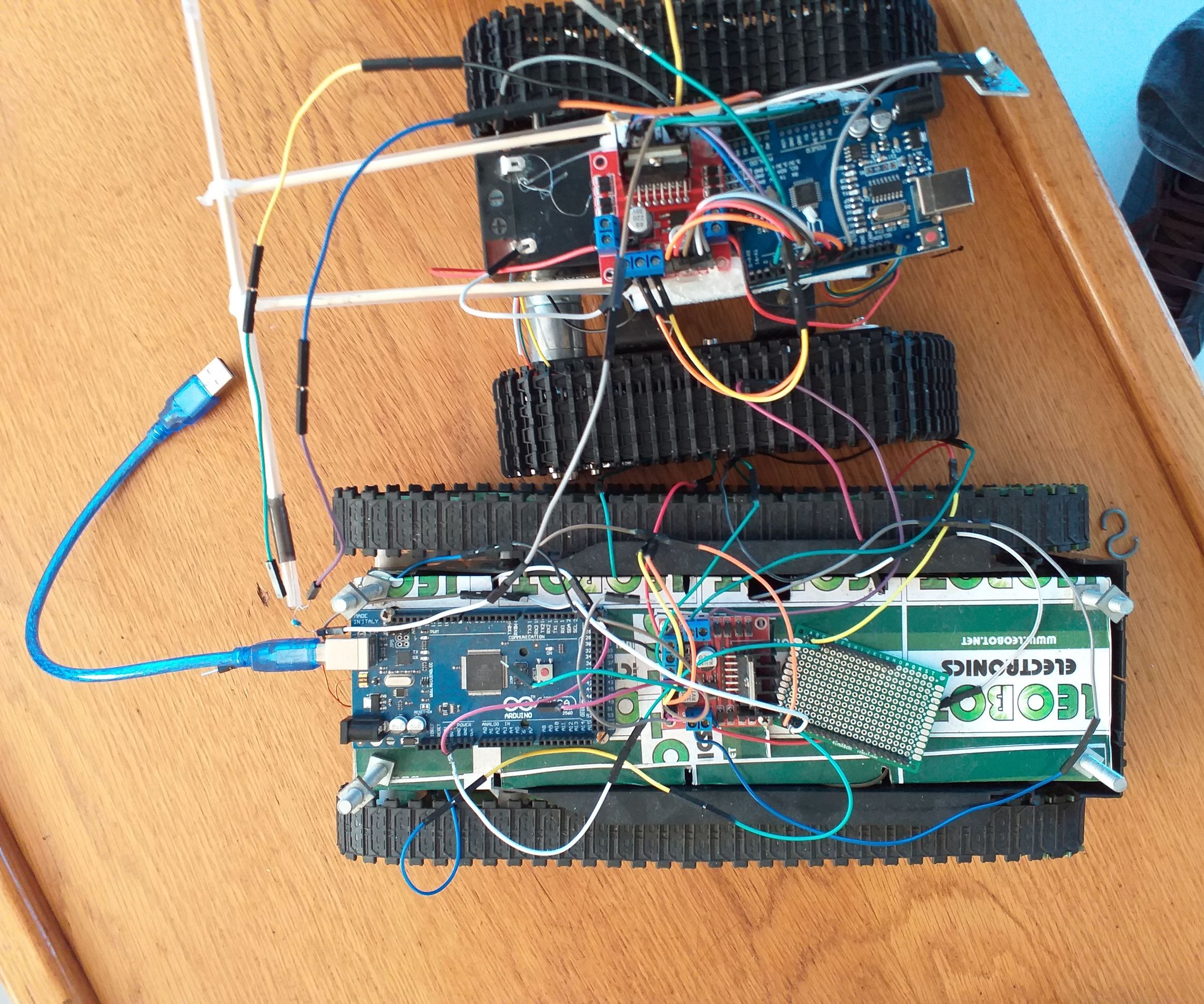 Simple Arduino IR Remote Control Tank