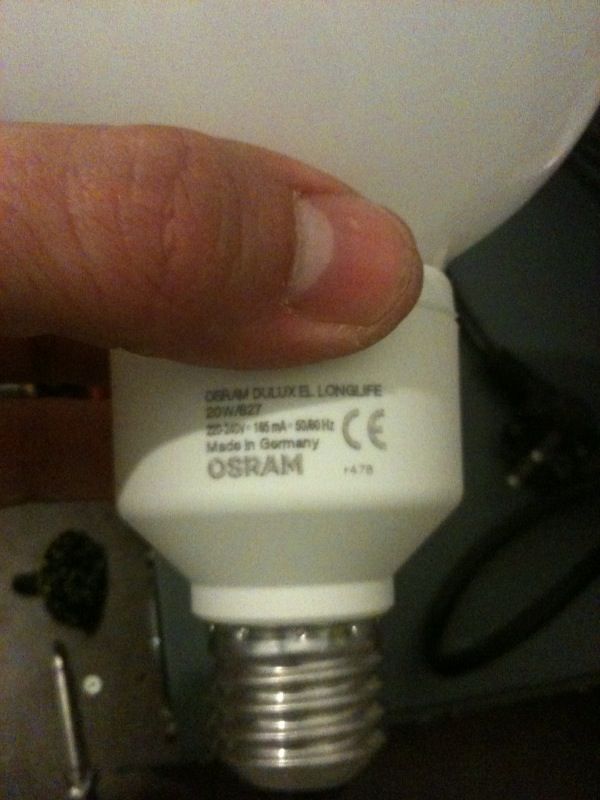 Repairing a Fluorescent Lamp