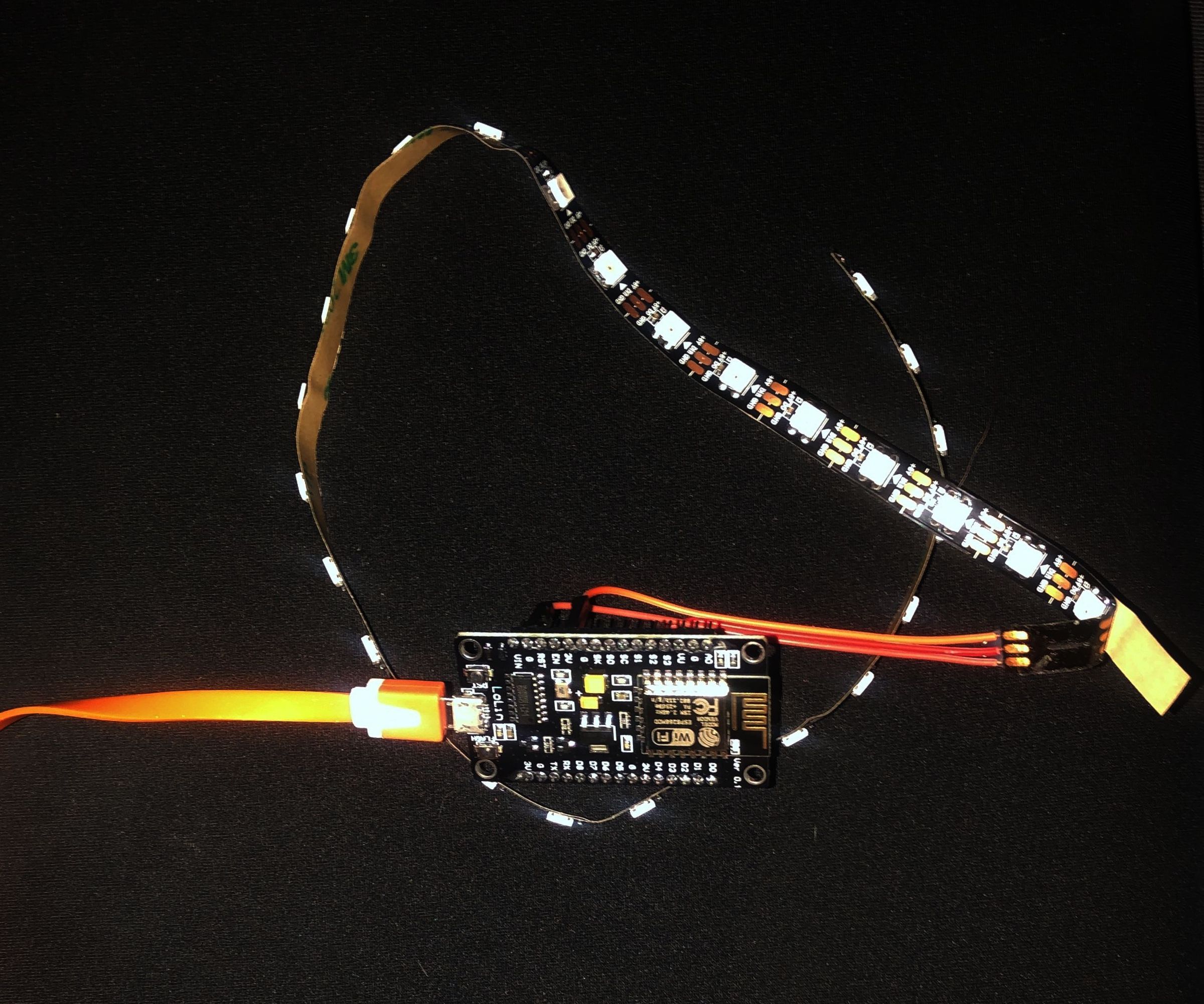 Build an Internet of Things Neopixel Controlled by ESP8266 Web Server