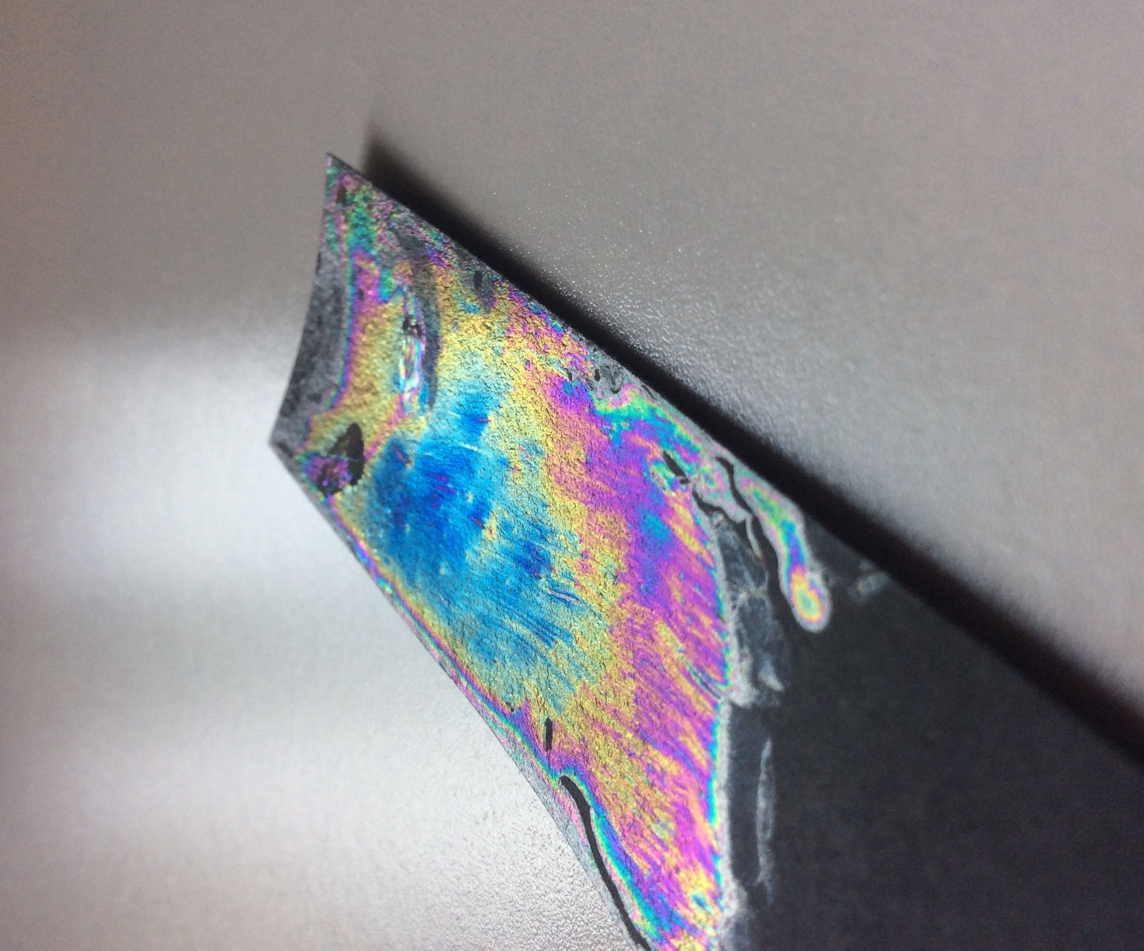 Rainbow Nail Polish Paper Experiment and Craft