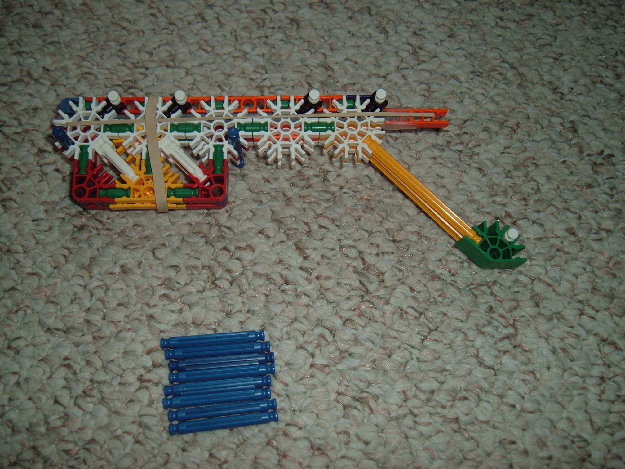 Automatic Knex Pistol