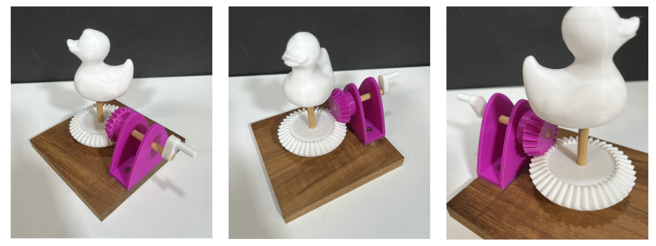 How to Create a Spinning Rubber Duck Gear Mechanism : 7 Steps (with ...