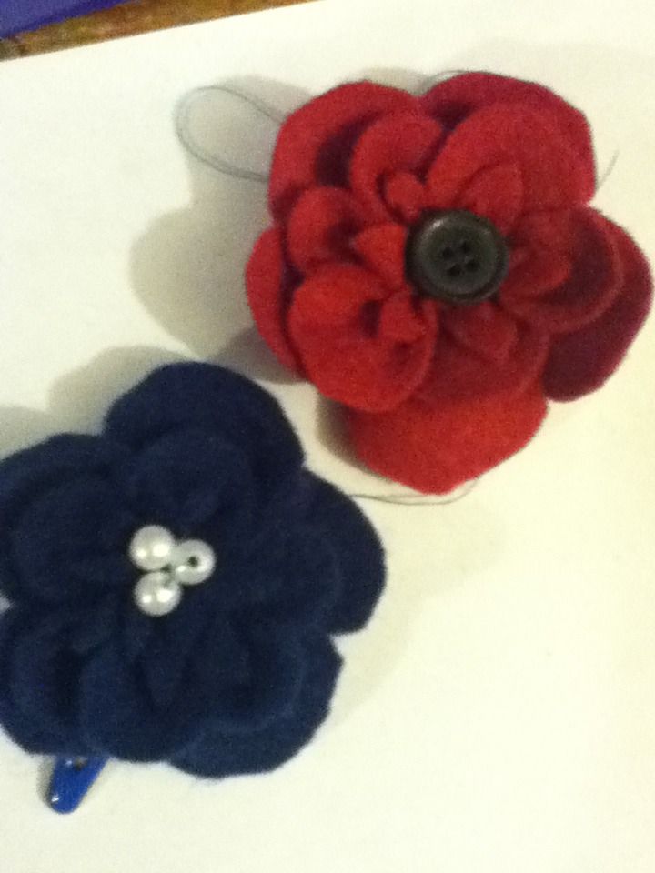 Felt Flowers