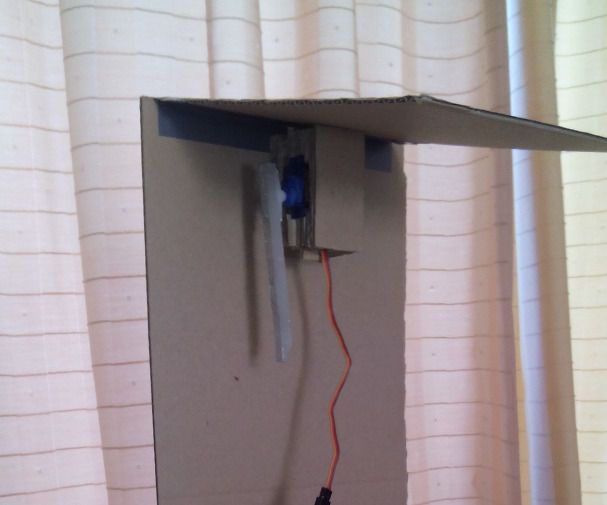 'Home Alone' Burglar Deterrent/ Use Attiny13 to Drive a Steppermotor and a Servo