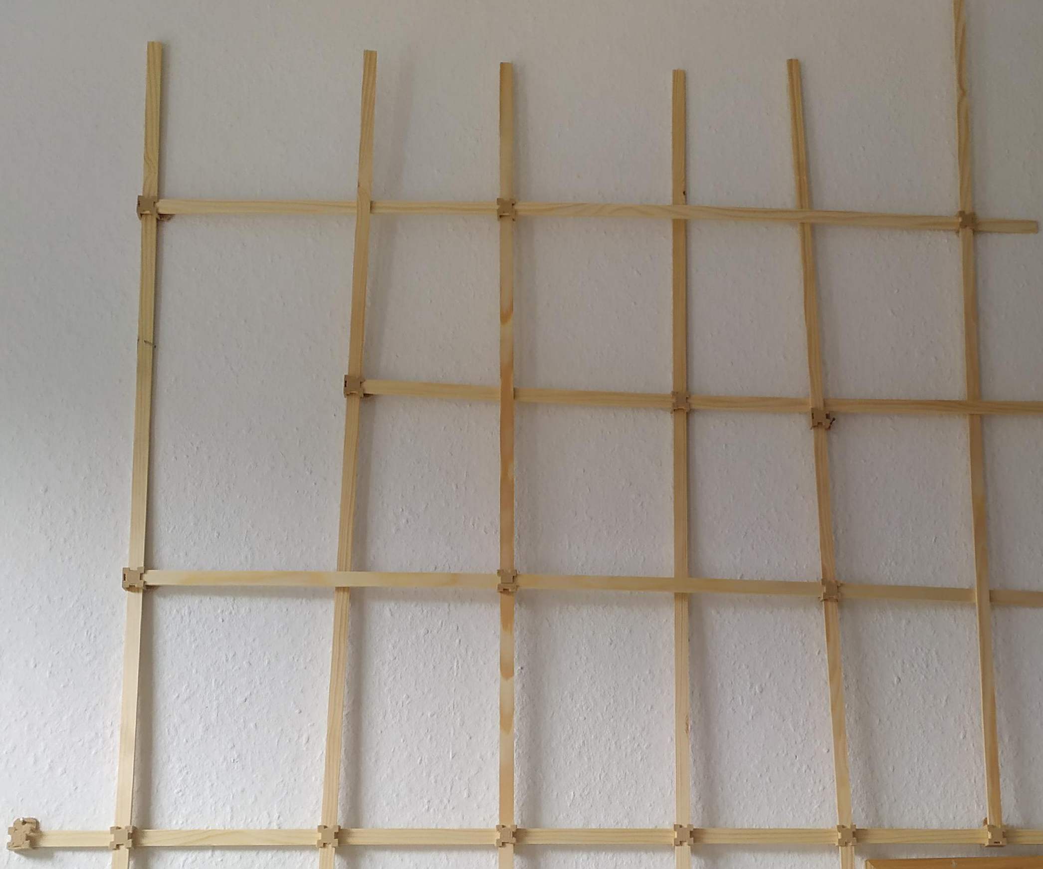 Variable Indoor Plant Trellis