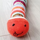 Happy Sock Caterpillar Toy
