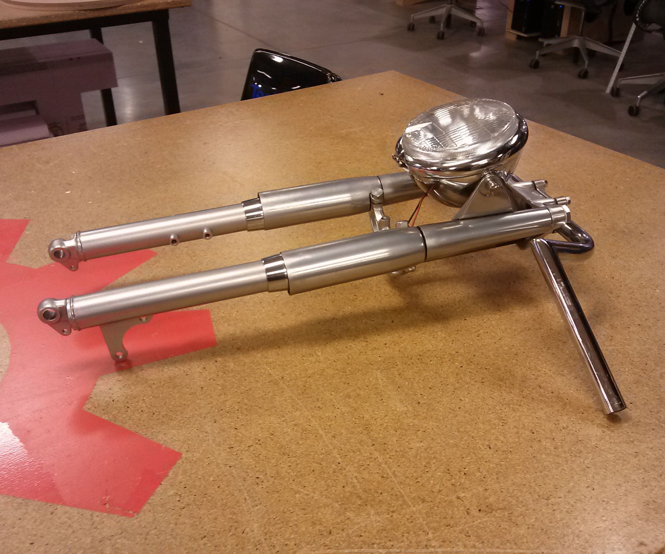 How to Shorten Suzuki K10 Forks