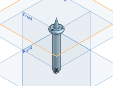 3D Design of the Grappling Hook