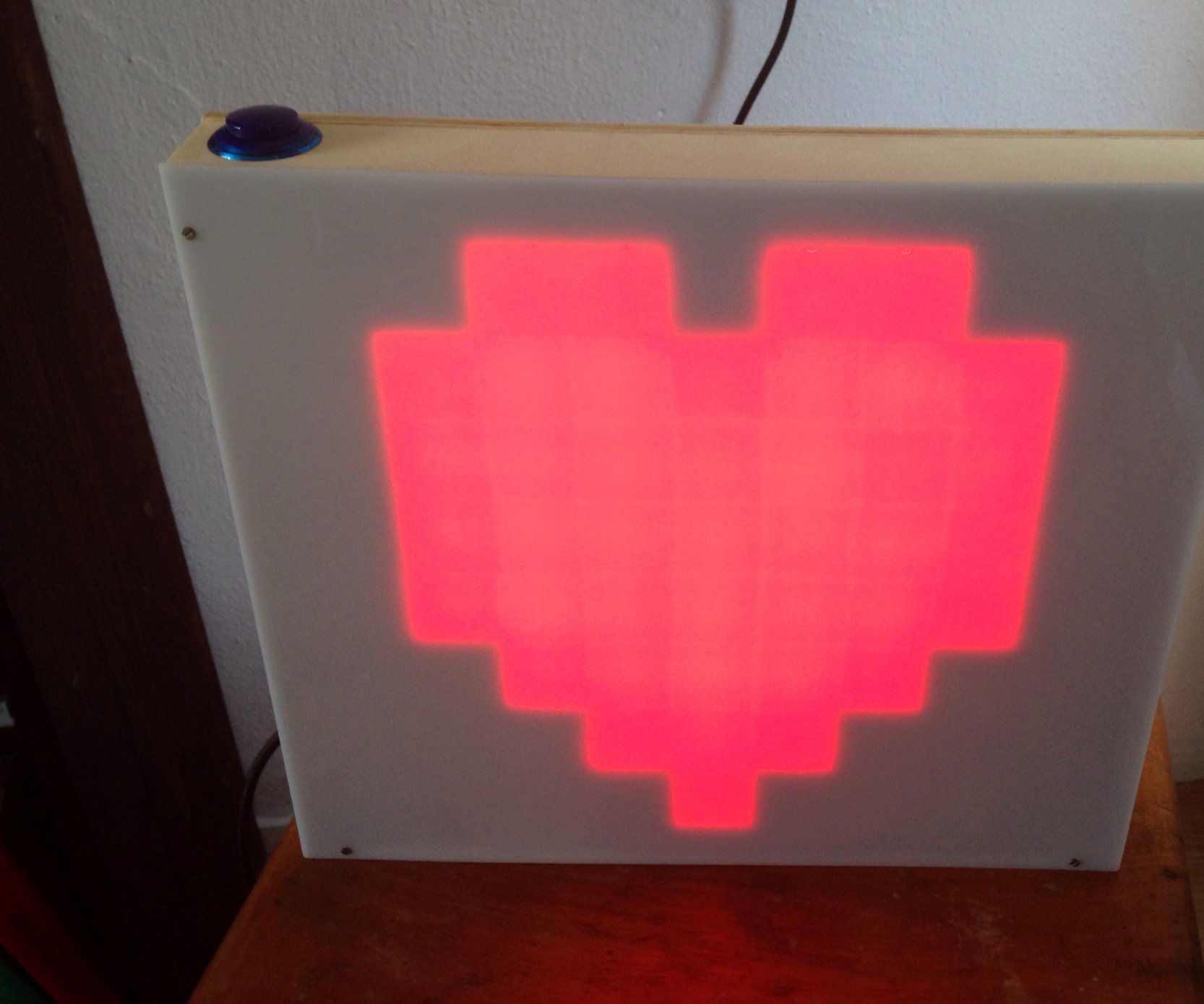 8-bit Wedding LED Matrix