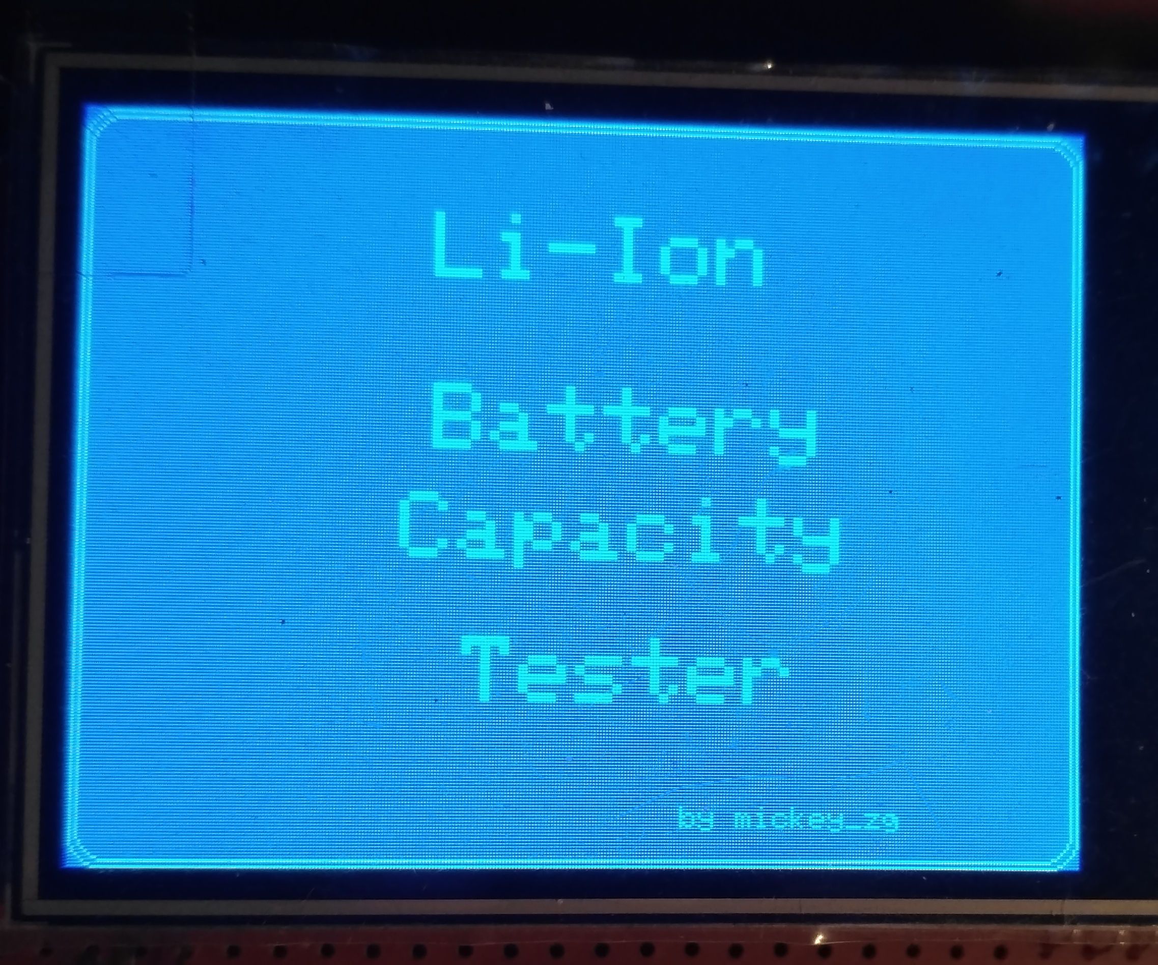 Multiple Li-Ion Battery Capacity Tester