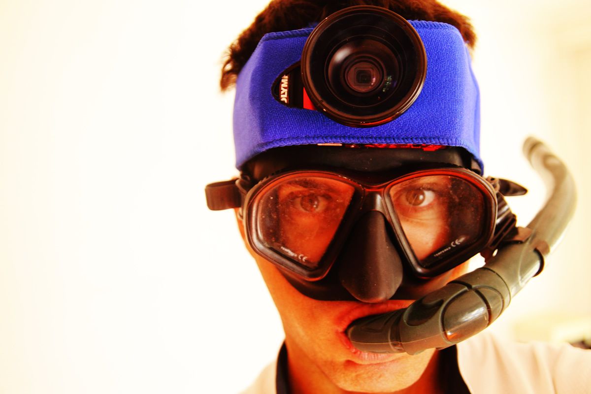 $1 DIY Digital Camera GoPro-like Waterproof Mount