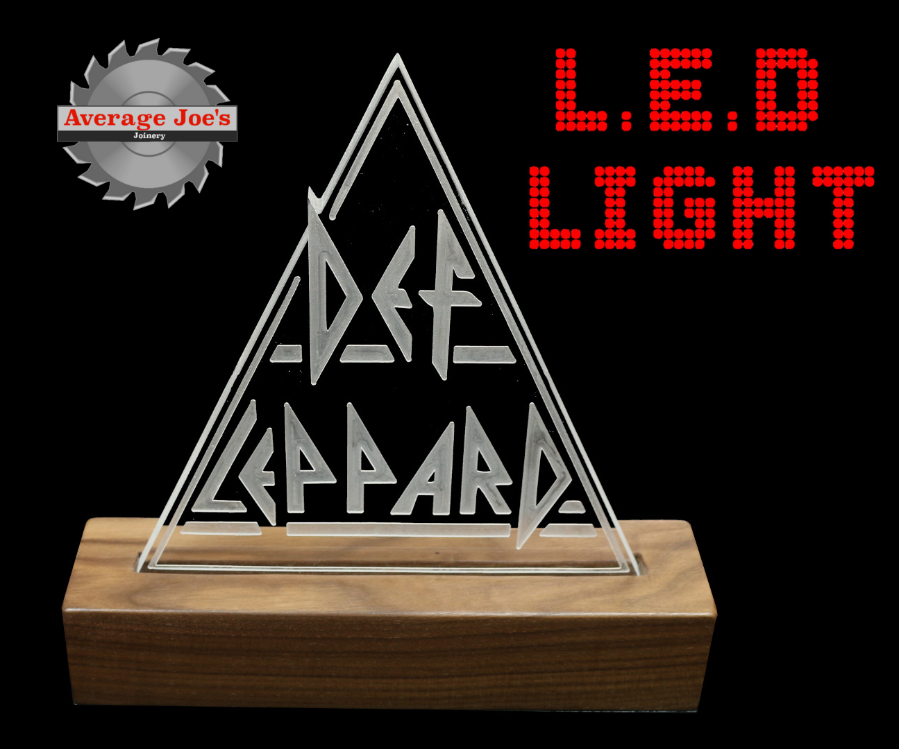 Def Leppard LED Light
