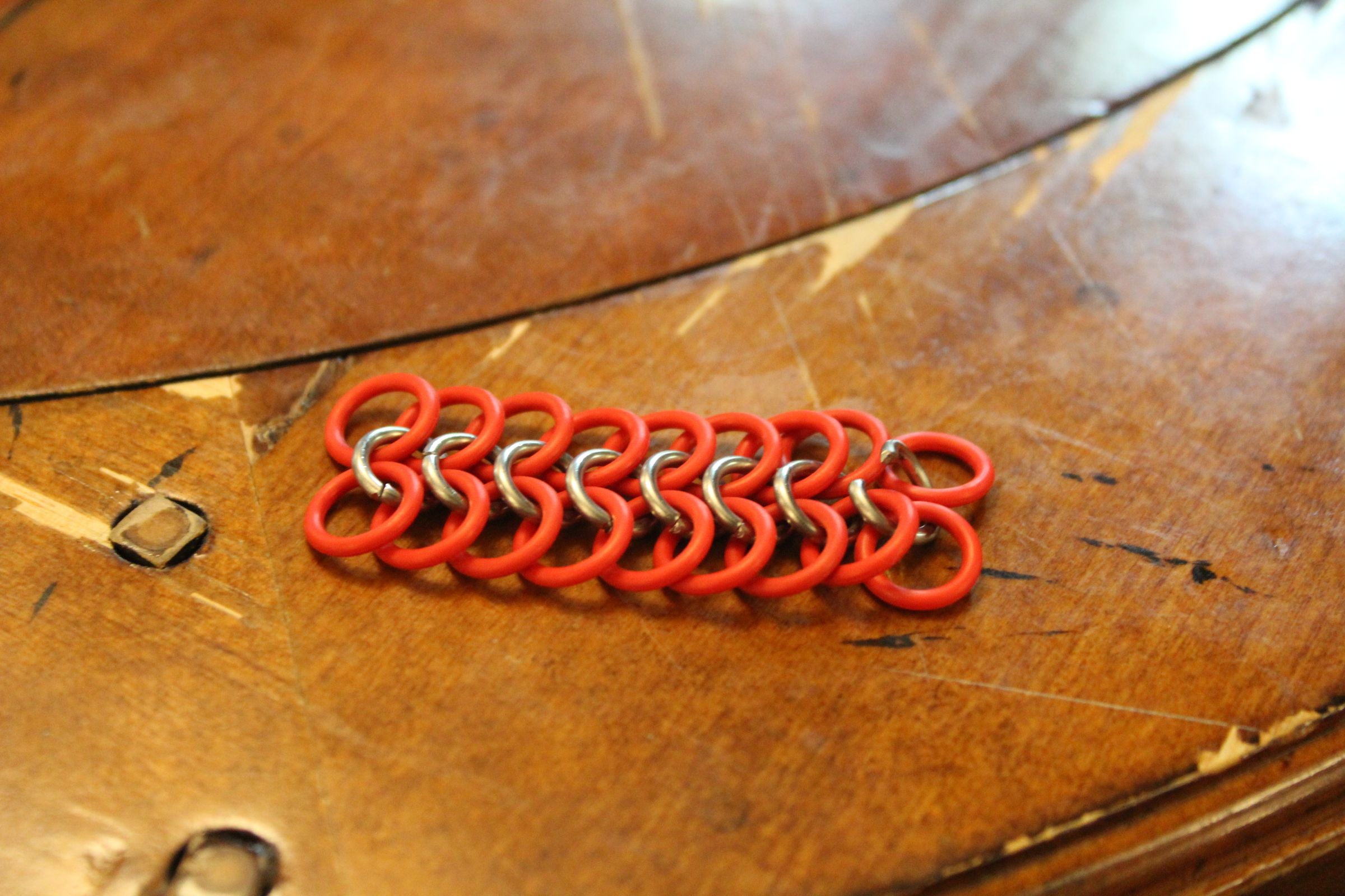 Chainmail and Oring Keychain 6 Steps (with Pictures) Instructables
