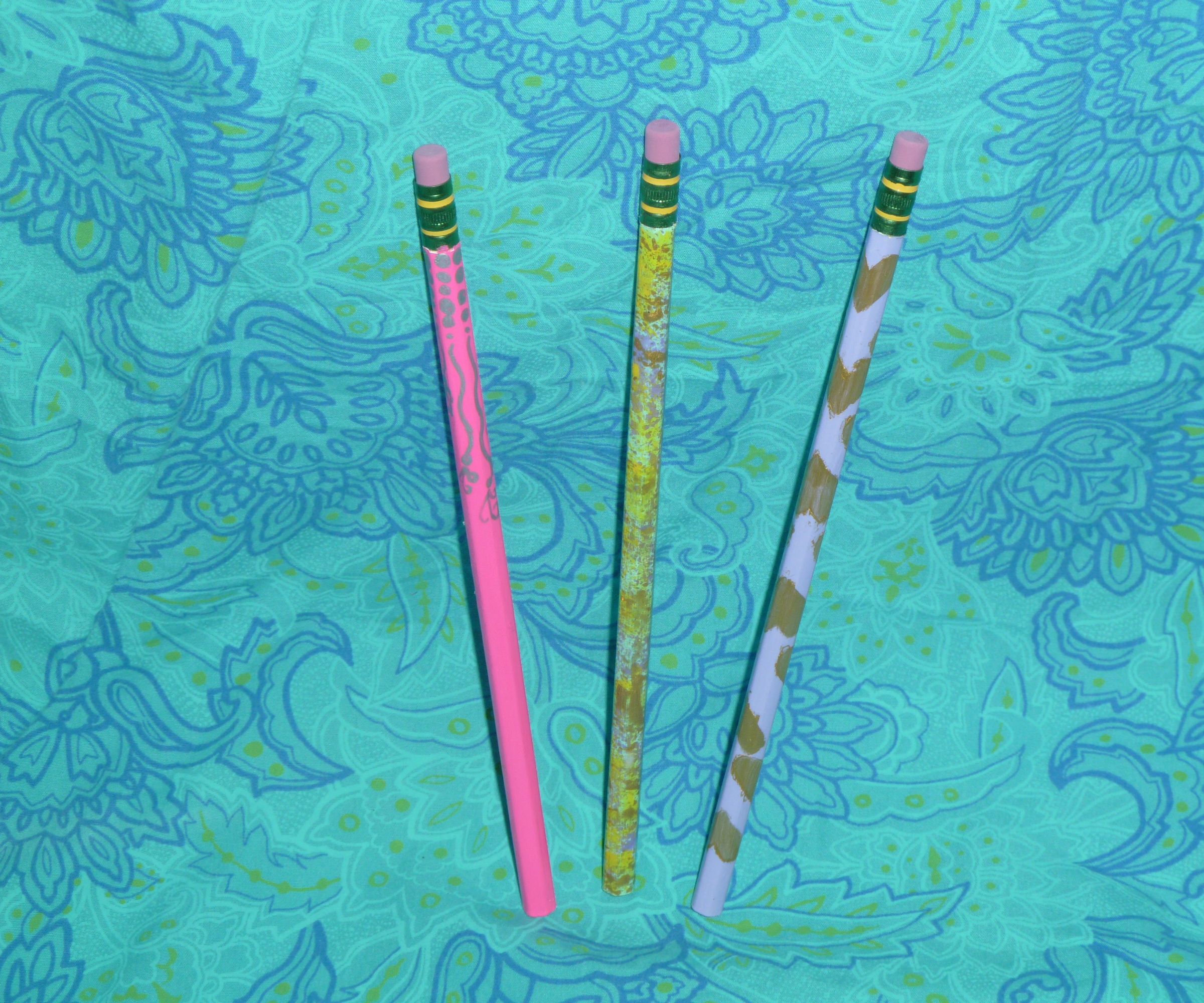 DIY Painted Pencils