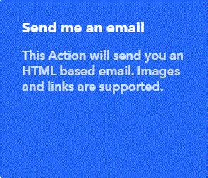 IFTTT Setup