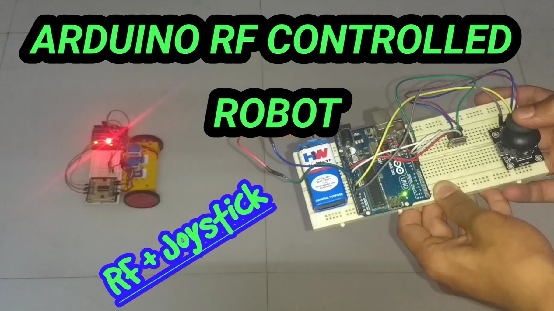 Arduino RF Controlled Robot : 4 Steps - Instructables