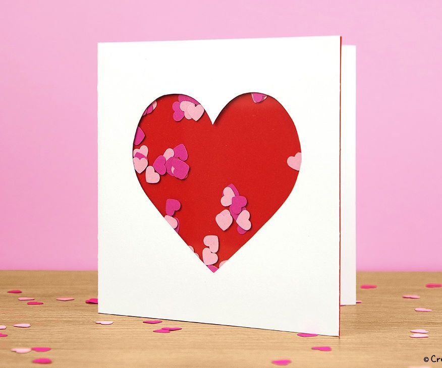 Heart Shaker Card Tutorial Instructables