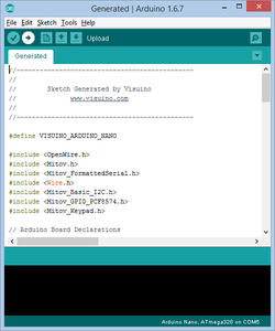 Arduino Nano: I2C Matrix Keypad With PCF8574/PCF8574A GPIO and Visuino ...
