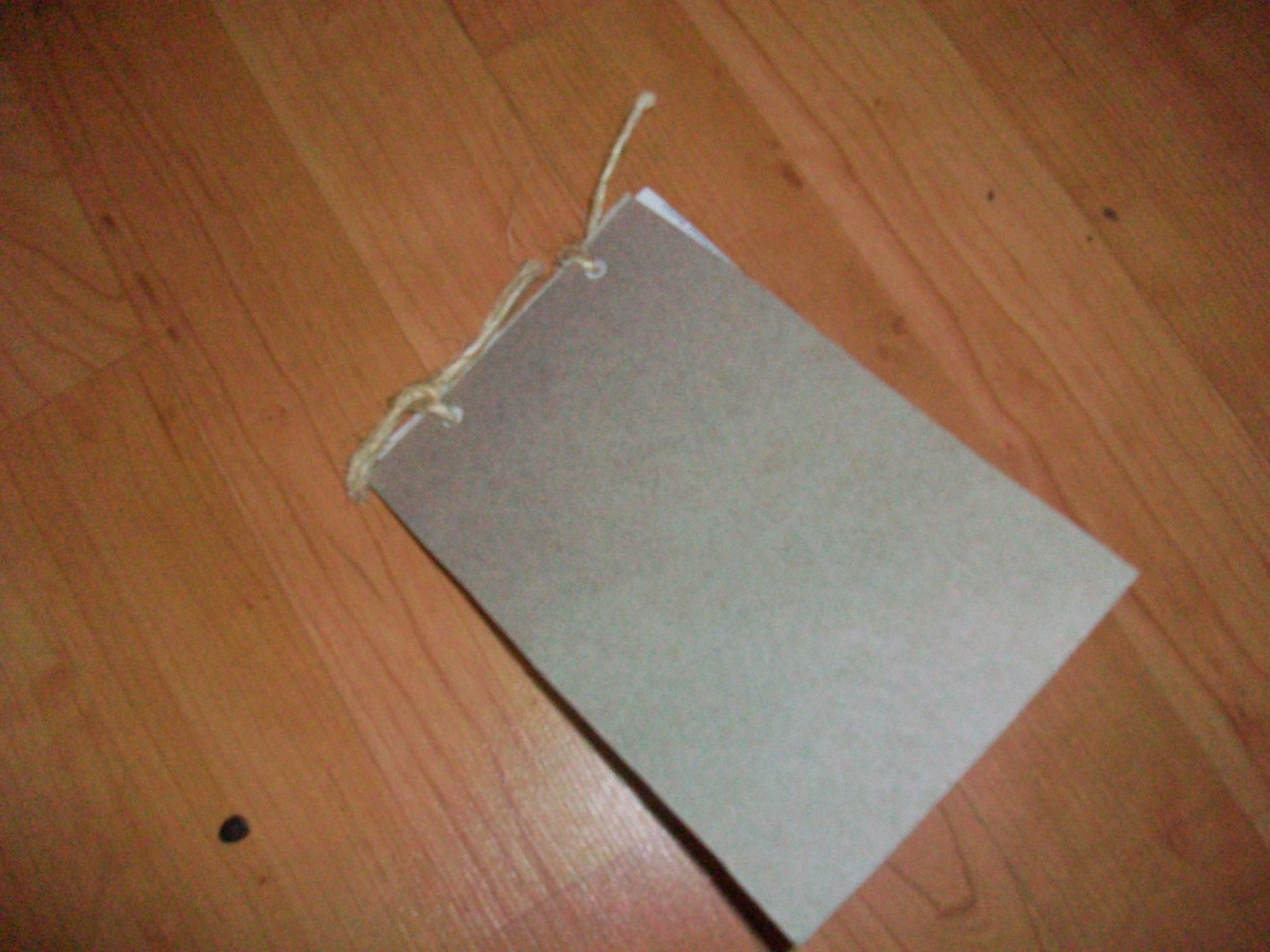 Recycled Dry Erase Notebook!