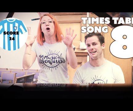 8 Times Tables With the Quick Brown Fox and the Musical Adventurists