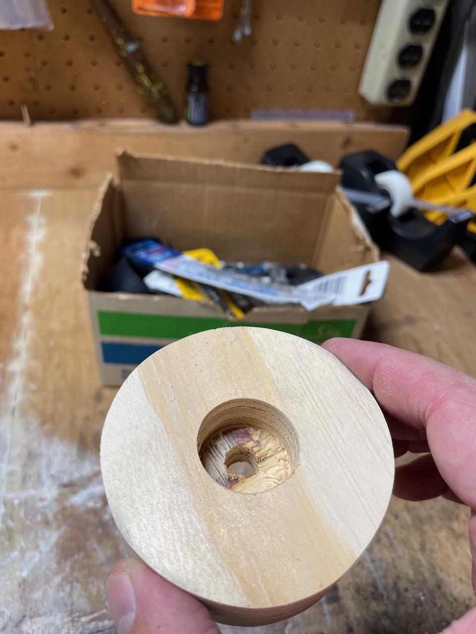 Drill a Pocket for the Socket