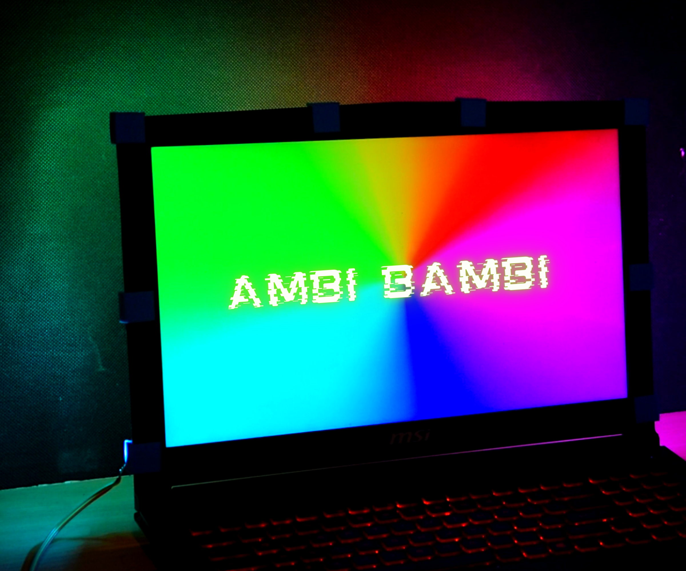 Ambibambi - Ambilight for Laptops