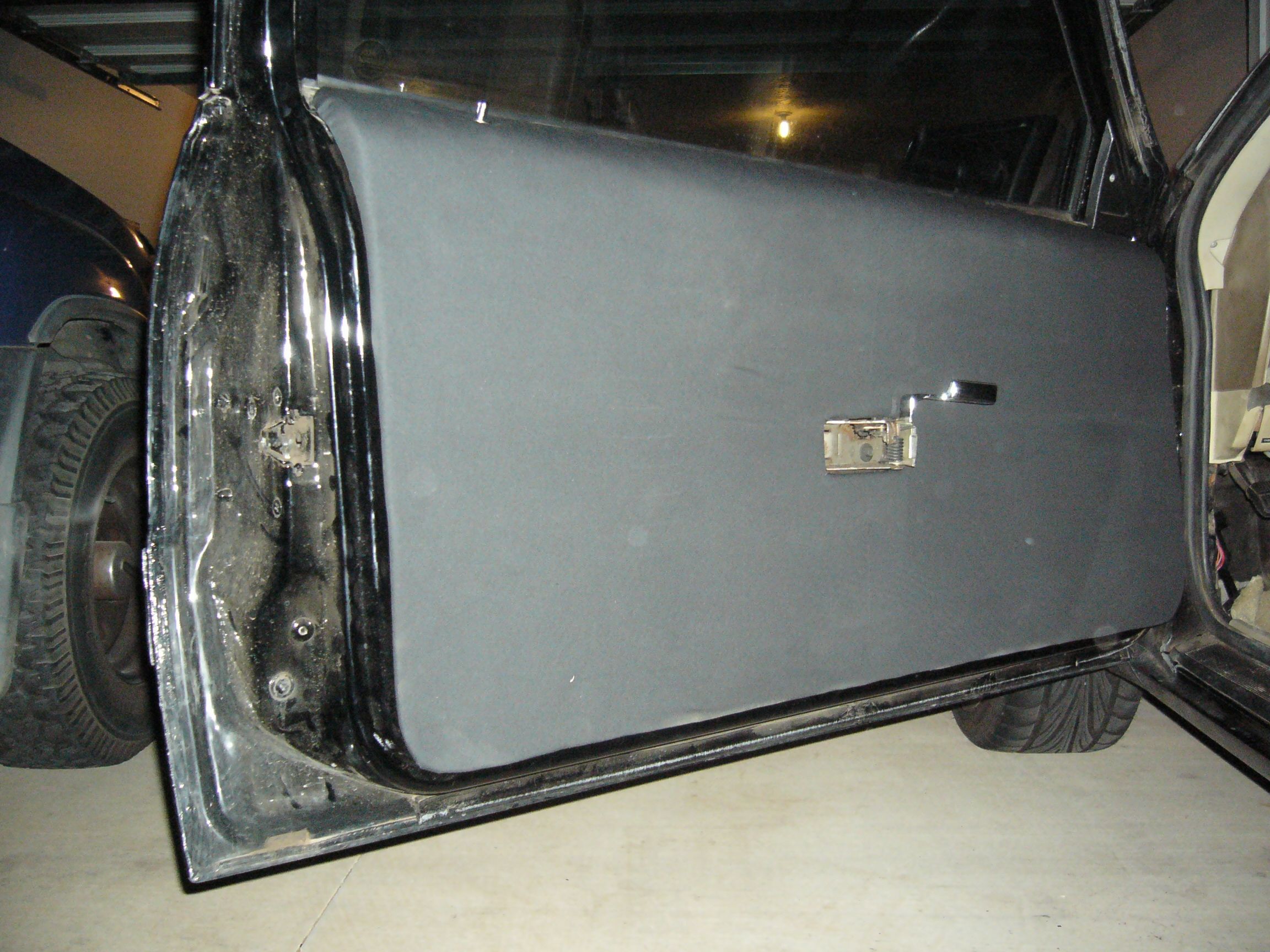 how to recover vehicle door panels