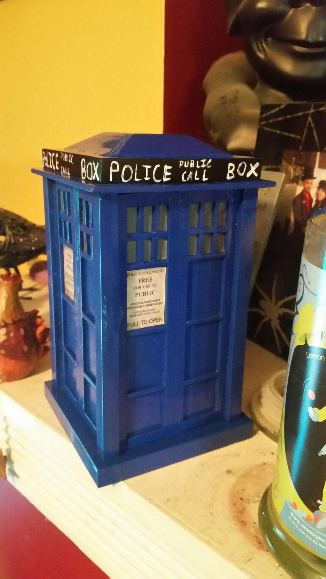 Balsa wood TARDIS