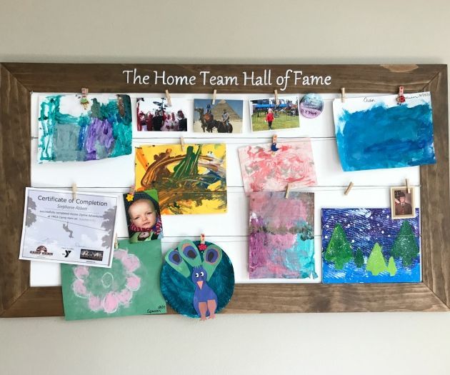 DIY Display Board – Show Off Family Memories