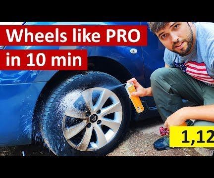 Cheapest Way to Clean Wheels Like a PRO (Under 1,5$)